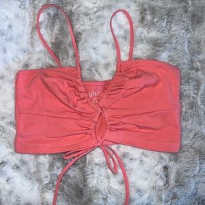 Seriously soft, bungee cami, Aeropostale size s, coral